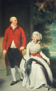 Mr John Julius Angerstein (1735-1823) y su segunda esposa, Eliza Payne (1748-1800), 1792